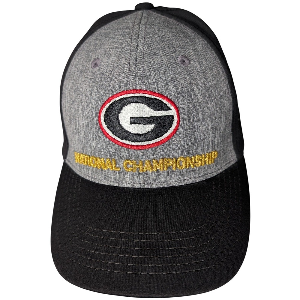 Georgia Bulldogs National Championship Game‎ Hat Atlanta 2018 Cap Grey/Black